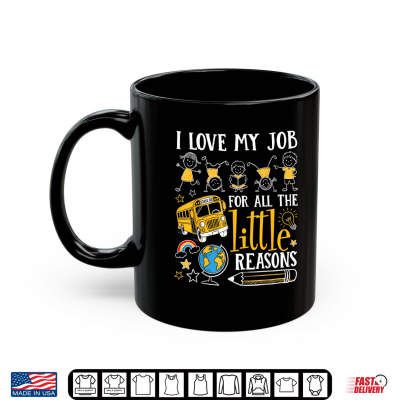 Mug Back to School Funny Bus Driver First Day of School Shirt