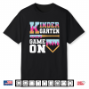 Kindergarten Back To School Baseball Drip Ice Cream Game On Shirt
