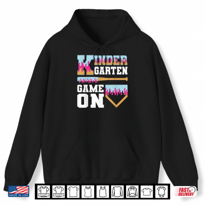 Hoodie Kindergarten Back to School Baseball Drip Ice Cream Game On Shirt