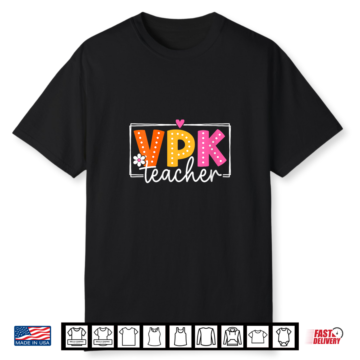 Vpk Teacher Back To School Teacher Student Shirt Vpk Teacher Back To School Teacher Student Shirt