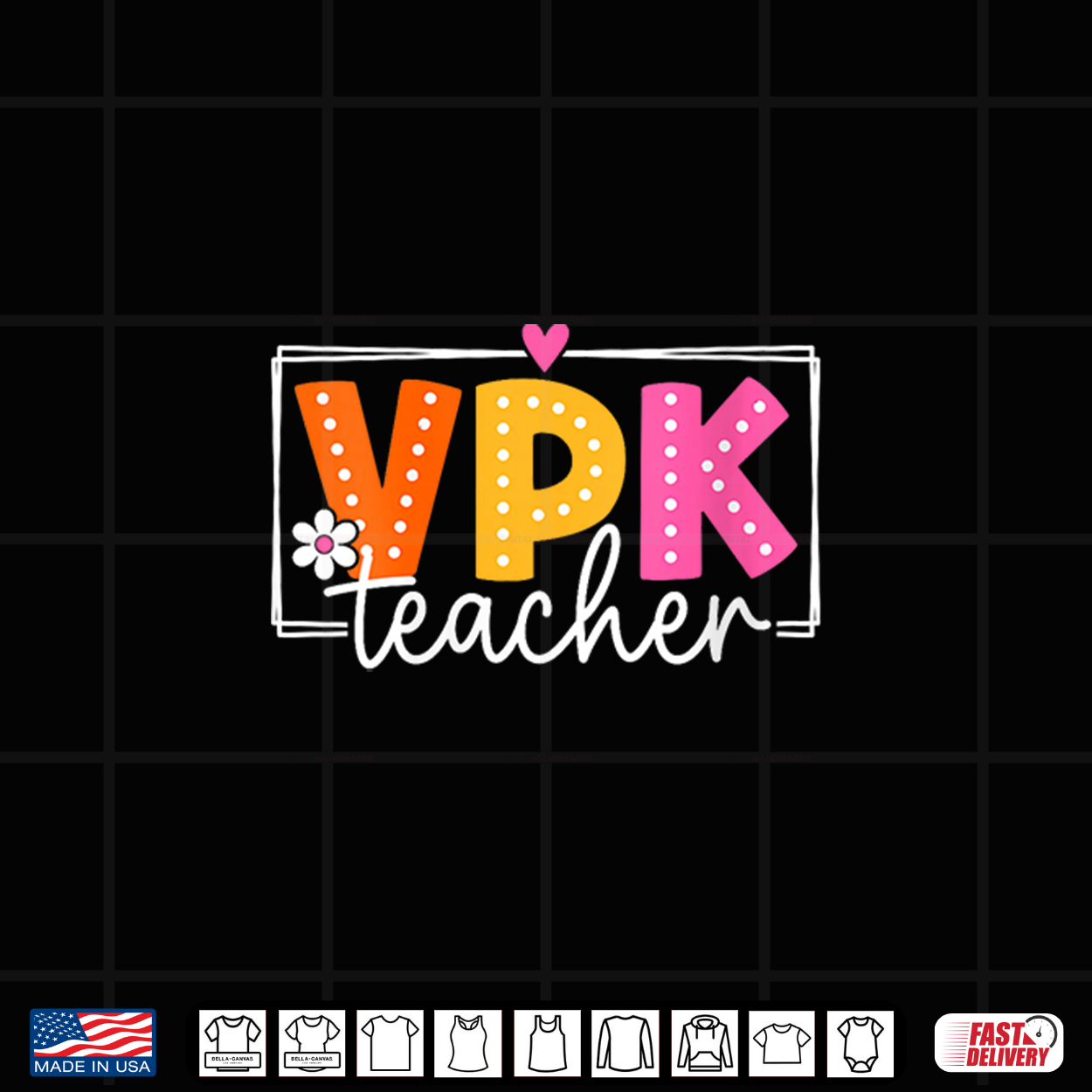 Vpk Teacher Back To School Teacher Student Shirt Vpk Teacher Back To School Teacher Student Shirt