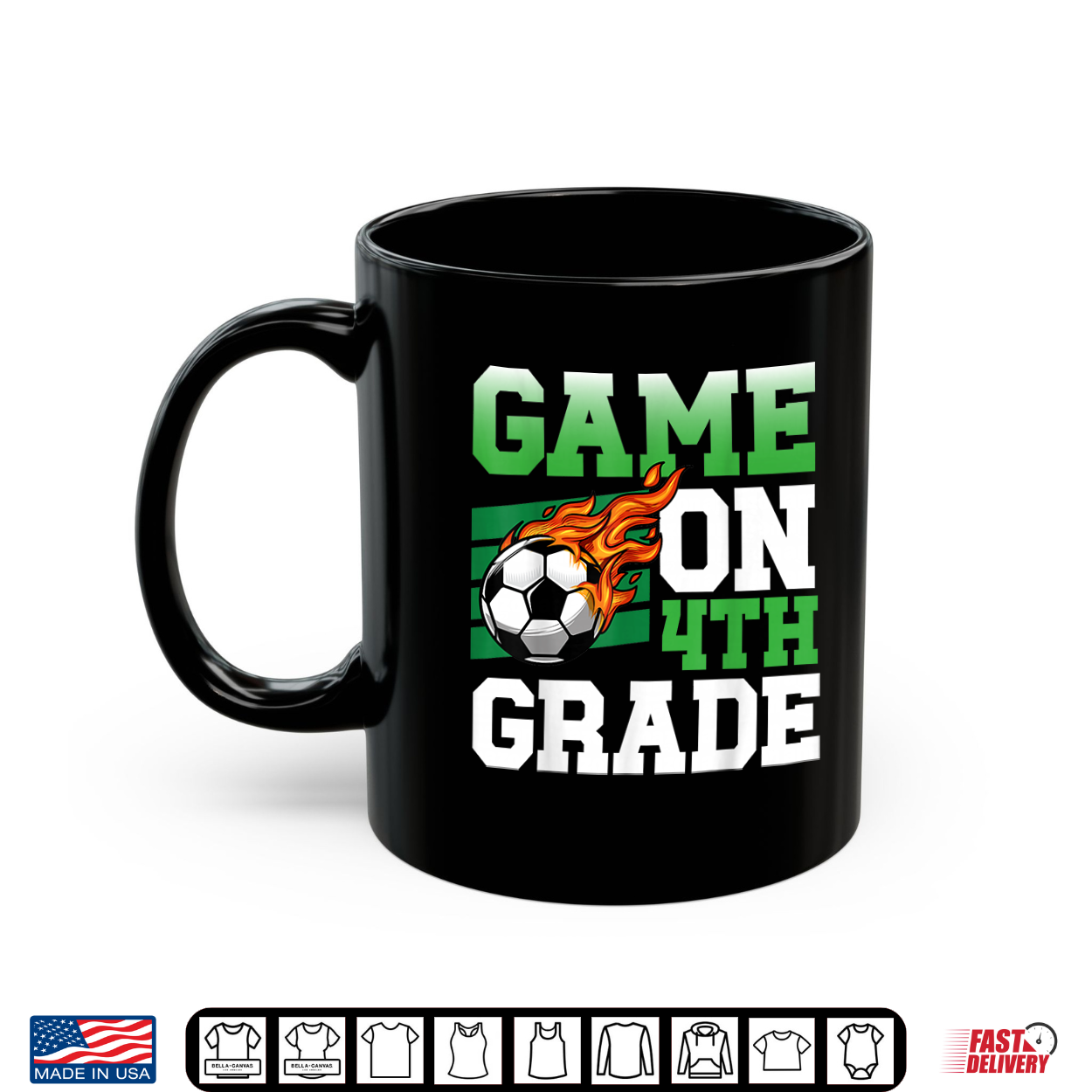 Funny Game On 4Th Grade Soccer Player Back To School Kid Shirt Funny Game On 4Th Grade Soccer Player Back To School Kid Shirt