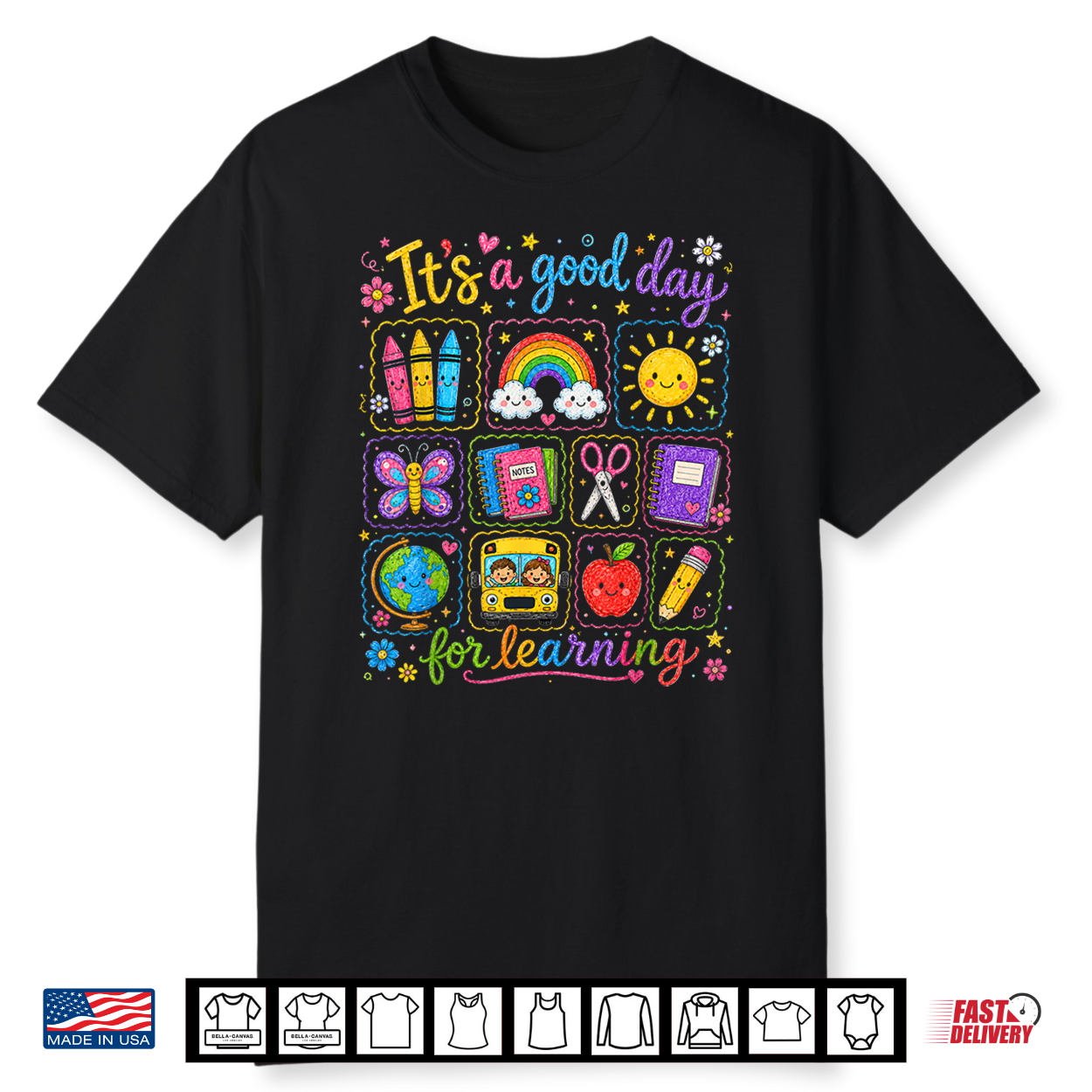 Kindergarten Kid Back To School Rainbow Classroom Shirt Kindergarten Kid Back To School Rainbow Classroom Shirt