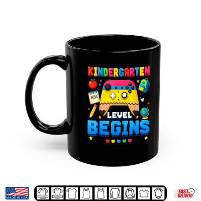 Mug Kindergarten Kid First Day of School Gaming Back to School Shirt