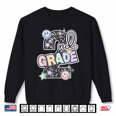 Sweatshirt Second Grade 2nd Grade Composition Notebook Teacher Shirt