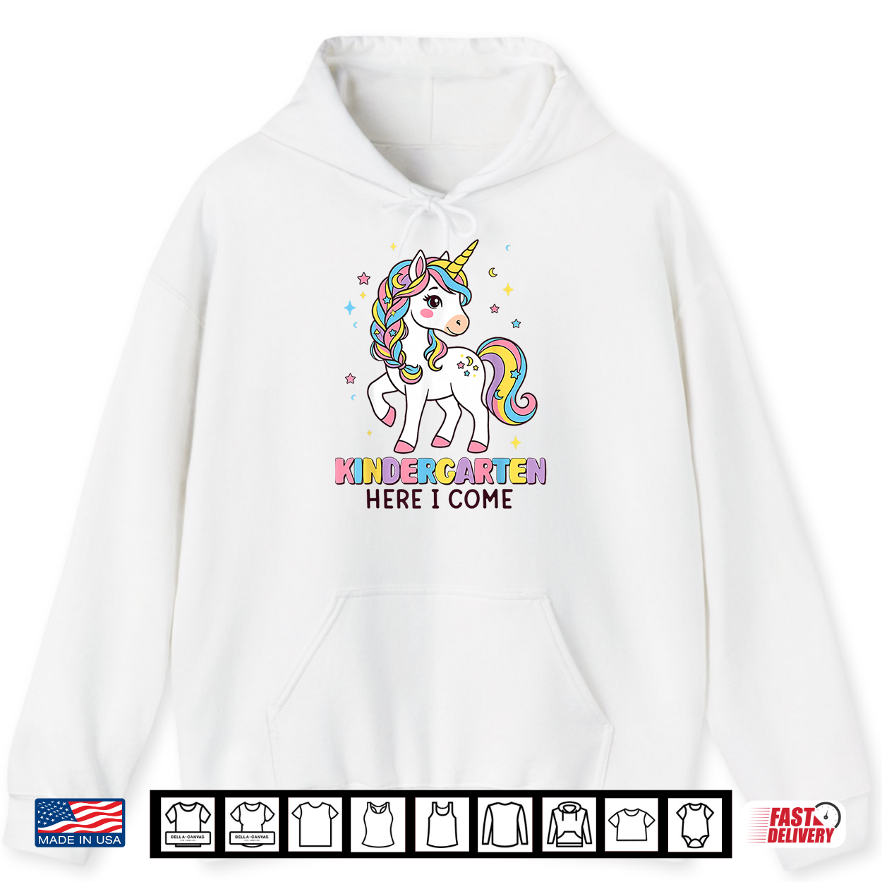Kindergarten Here I Come Cute Unicorn Back To School Shirt Kindergarten Here I Come Cute Unicorn Back To School Shirt
