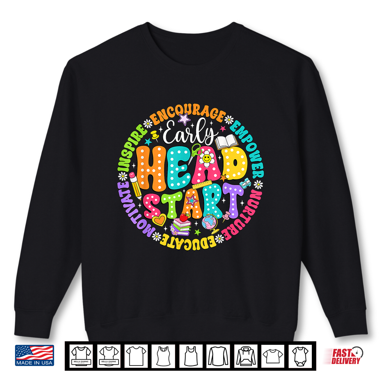 Early Head Start Early Childhood Education Teacher Student Shirt Early Head Start Early Childhood Education Teacher Student Shirt