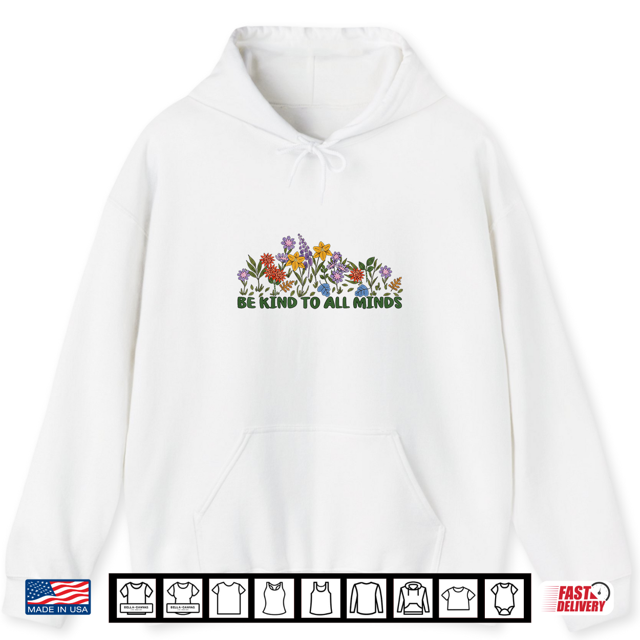Be Kind To All Minds Floral Garden Autism Disability Rights Shirt Be Kind To All Minds Floral Garden Autism Disability Rights Shirt