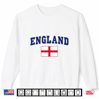 England Flag Shirt Men Women Kids England Shirt 2 Sweatshirt England Flag Shirt Men Women Kids England Shirt