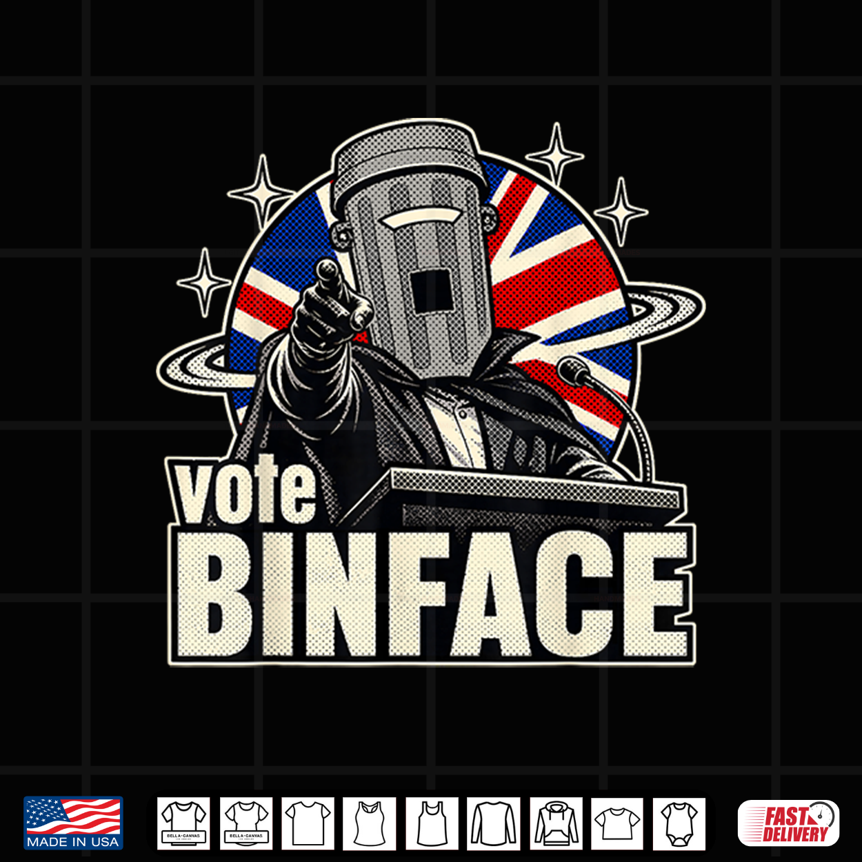 Count Binface Shirt Vote Binface Anti Farage Shirt Count Binface Shirt Vote Binface Anti Farage Shirt