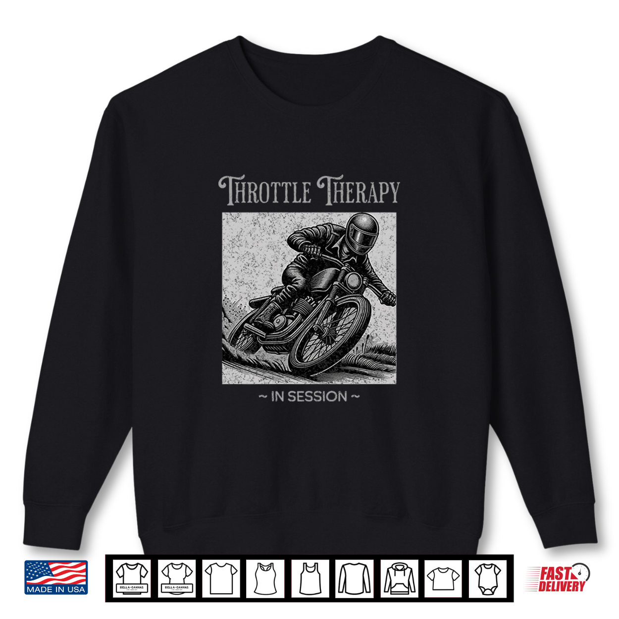 Throttle Therapy In Session Premium Tri Blend Shirt Throttle Therapy In Session Premium Tri Blend Shirt