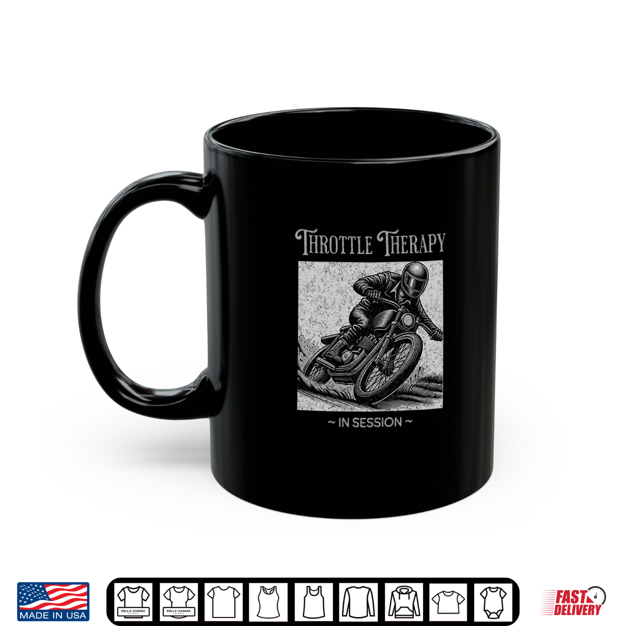 Throttle Therapy In Session Premium Tri Blend Shirt Throttle Therapy In Session Premium Tri Blend Shirt