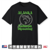 Alaska Salmon Dipnetting Subsistence Fishing   Back Print Shirt