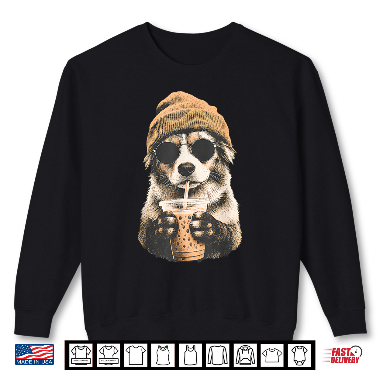 Australian Shepherd Hipster Dog Shirt Australian Shepherd Hipster Dog Shirt