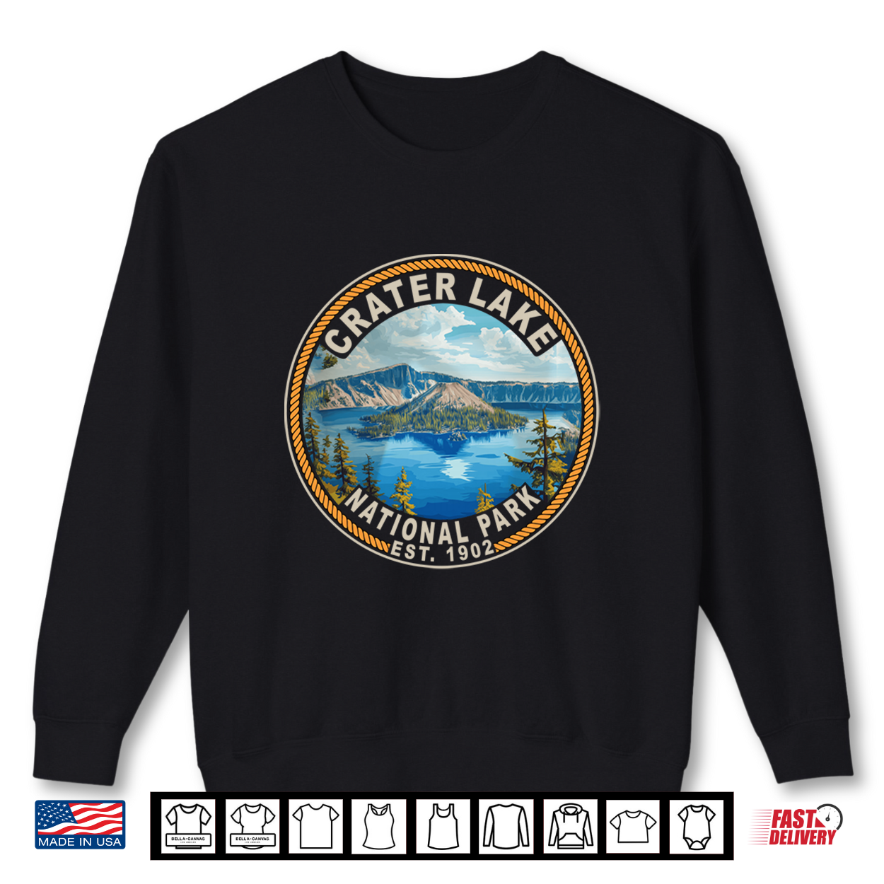 Crater Lake National Park Hiking Camping Vacation Shirt Crater Lake National Park Hiking Camping Vacation Shirt