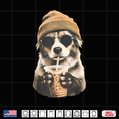 Australian Shepherd Hipster Dog Shirt 4 Design Australian Shepherd Hipster Dog Shirt