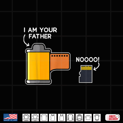 I Am Your Father Noooo Vintage Film Roll Memory Card Meme Shirt 4 Design I Am Your Father Noooo Vintage Film Roll Memory Card Meme Shirt