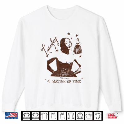 Sweatshirt Laufey Presents Matter of Time Shirt