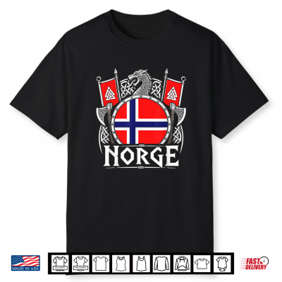 Norge Norwegian Flag Norway Shirt