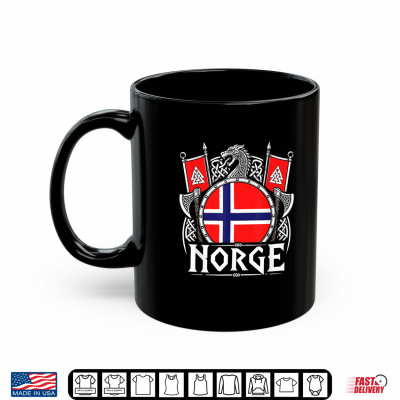 Mug Norge Norwegian Flag Norway Shirt