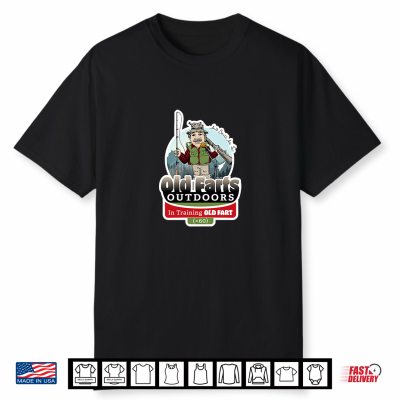 Outdoor Senior Old Fart In Training Premium Tri Blend Shirt