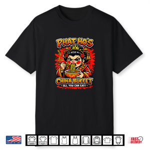 Phat Hos Funny Adult Humor Pun Innuendo Gag Gift Shirt