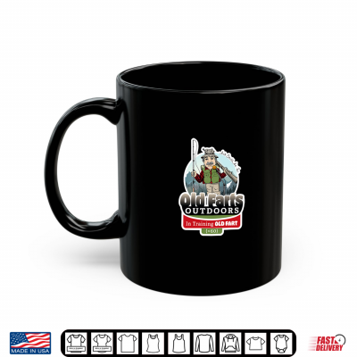 Mug Outdoor Senior Old Fart in Training Premium Tri Blend Shirt