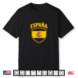 Spain Flag Vintage Patriotic Shirt