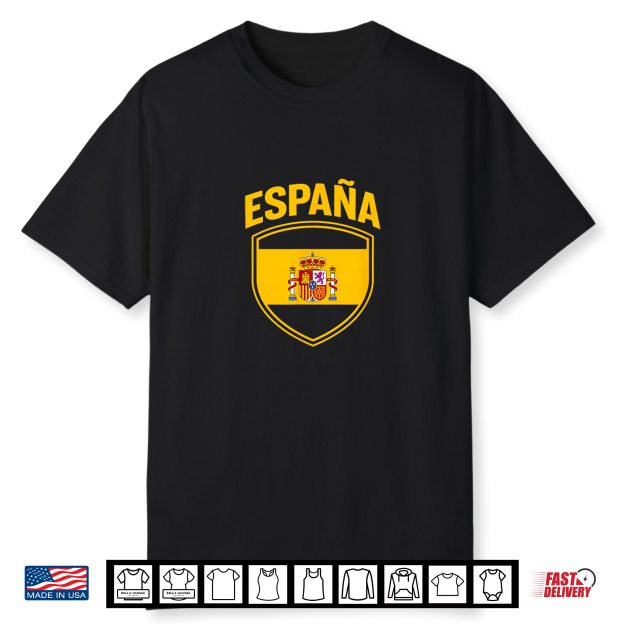 Spain Flag Vintage Patriotic Shirt Spain Flag Vintage Patriotic Shirt