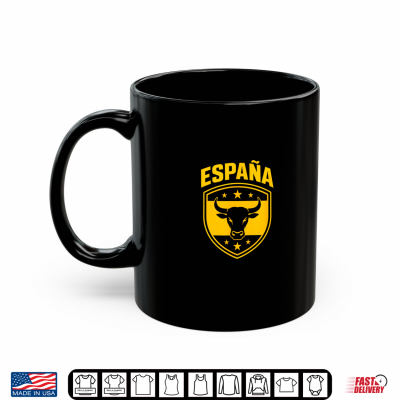 Mug Spain Shirt with Spanish Flag Outfit Shirt