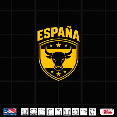 Design Spain Shirt with Spanish Flag Outfit Shirt