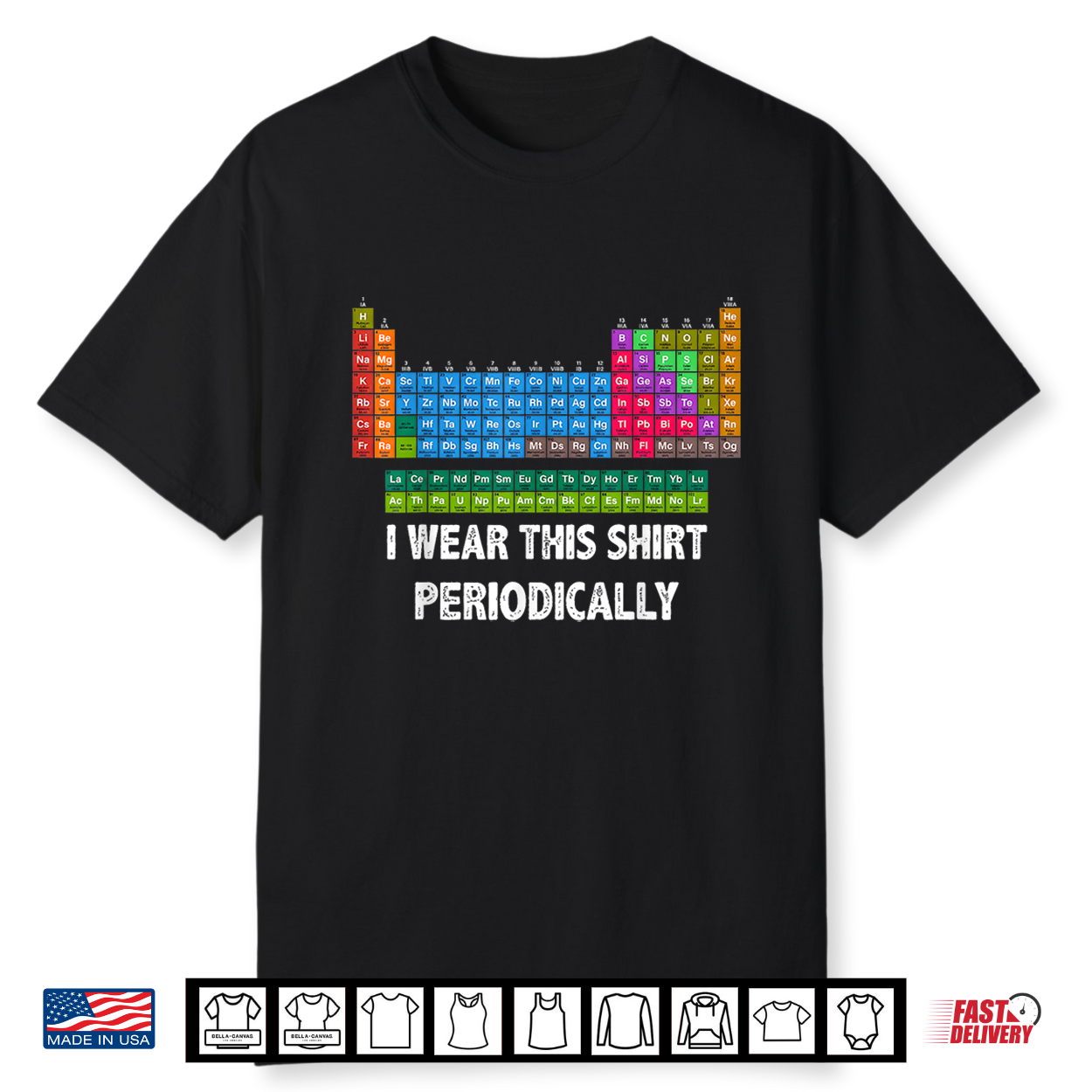 I Wear This Shirt Periodically Funny Chemistry Teacher Shirt I Wear This Shirt Periodically Funny Chemistry Teacher Shirt