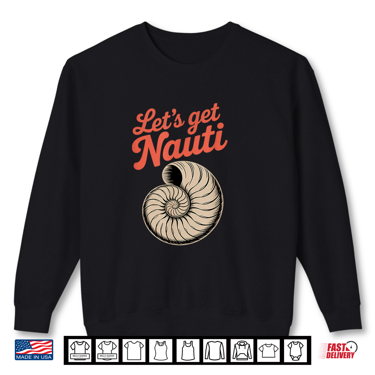 Funny Lets Get Nauti Ocean Nautical Humor Shirt Funny Lets Get Nauti Ocean Nautical Humor Shirt