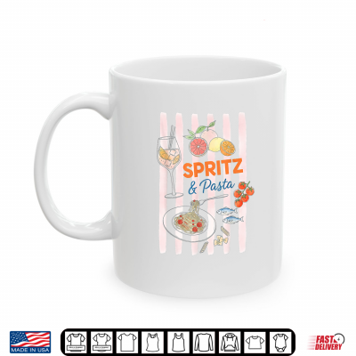 Mug Italian Summer Mediterranean Spritz Pasta Lemon Sardines Shirt