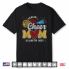 Senior Cheerleader Mom Cheer Class Of 2027 Graduation Women Shirt