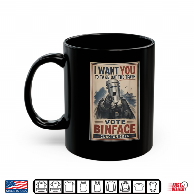 Mug Retro I Want You to Take Out The Trash Vote Binface 2026 Shirt