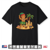 Christmas In July Gingerbread Man Tropical Beach Shirt