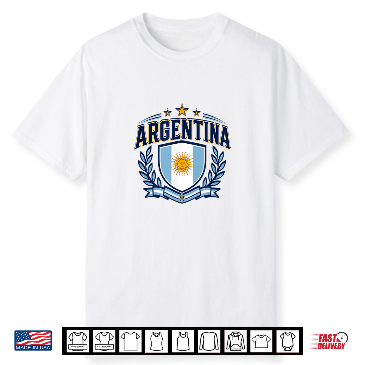 Argentina Shirt With Argentina Flag Shirt For Men Women Kids Shirt Argentina Shirt With Argentina Flag Shirt For Men Women Kids Shirt