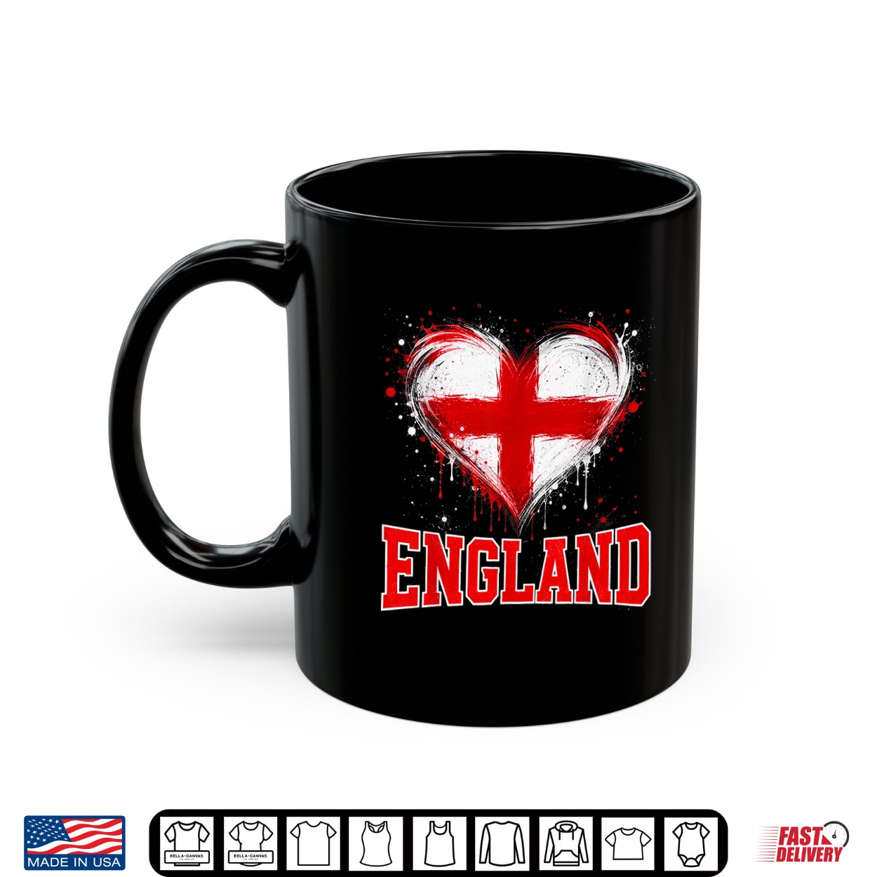 England Heart Shirt England Heart Shirt