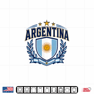 Argentina Shirt With Argentina Flag Shirt For Men Women Kids Shirt 4 Design Argentina Shirt with Argentina Flag Shirt for Men Women Kids Shirt
