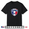 France Shirt With French Flag Outfit For Men Women Kids Shirt