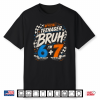 Funny 13Th Birthday Official Teenager Bruh 67 Meme Teen Boys Shirt