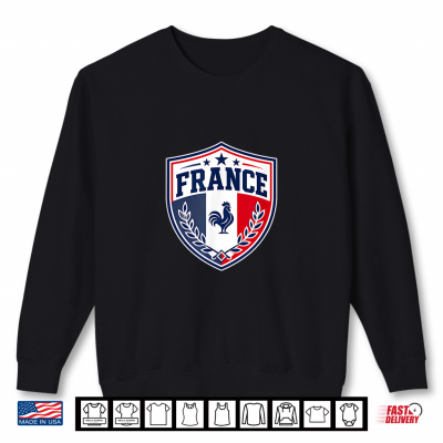 France Flag Vintage Shirts For Men Women Kids Patriotic Shirt 2 Sweatshirt France Flag Vintage Shirts for Men Women Kids Patriotic Shirt