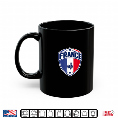 Mug France Shirt with French Flag Outfit for Men Women Kids Shirt