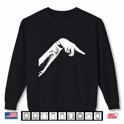 Pointing Meme Shirt 2 Sweatshirt Pointing Meme Shirt