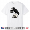 F Caw F Funny Raven Skull Halloween Gothic Graphic Shirt