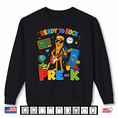 Sweatshirt Ready Rock Pre K Tung Sahur Kids Triple T Sahur School Meme Shirt