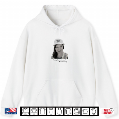 Hoodie Safety First. Just in Case. Premium Tri Blend Shirt