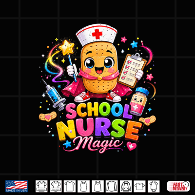 Design Back to School School Nurse Magic Shirt