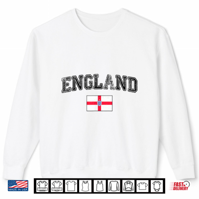 Sweatshirt England Flag English Pride Roots Shirt